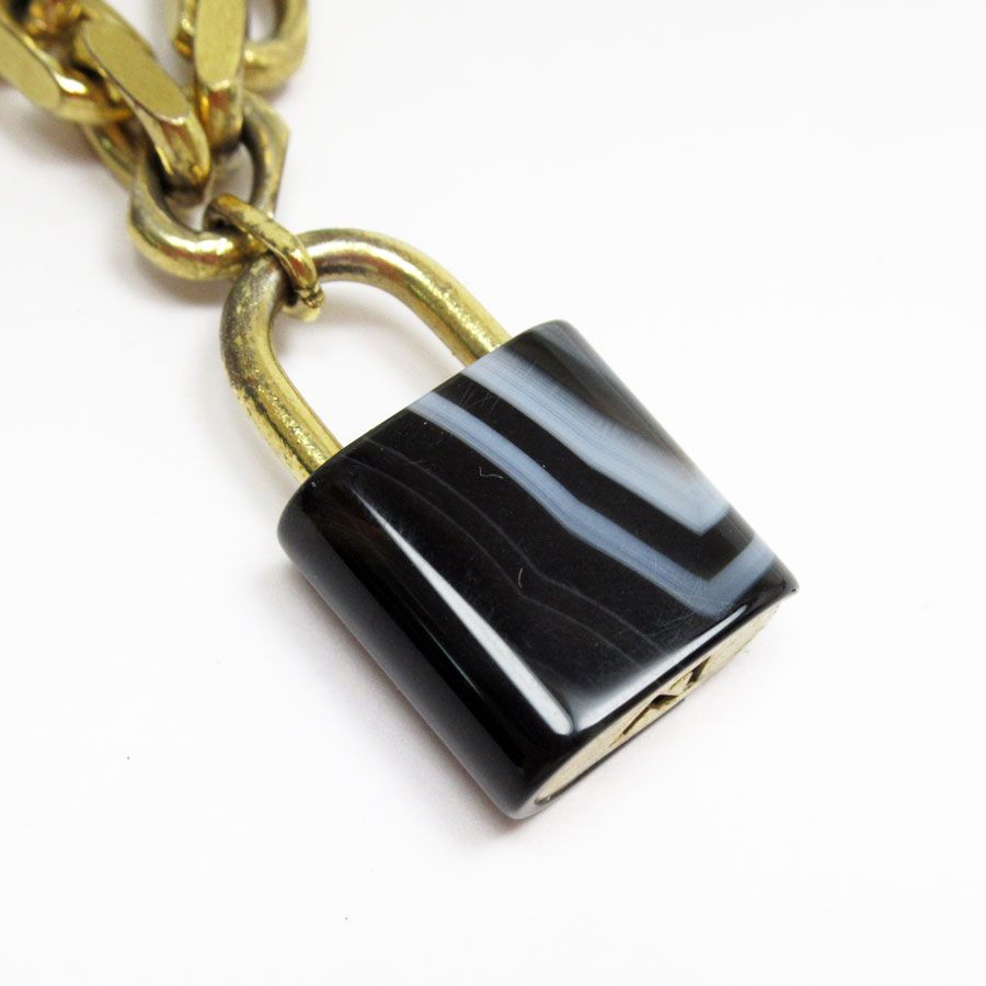 LOUIS VUITTON ルイヴィトン ブラスレ LVパドロック ブレスレット 美品】ルイヴィトン LOUISVUITTON ブラスレ・LV パドロック