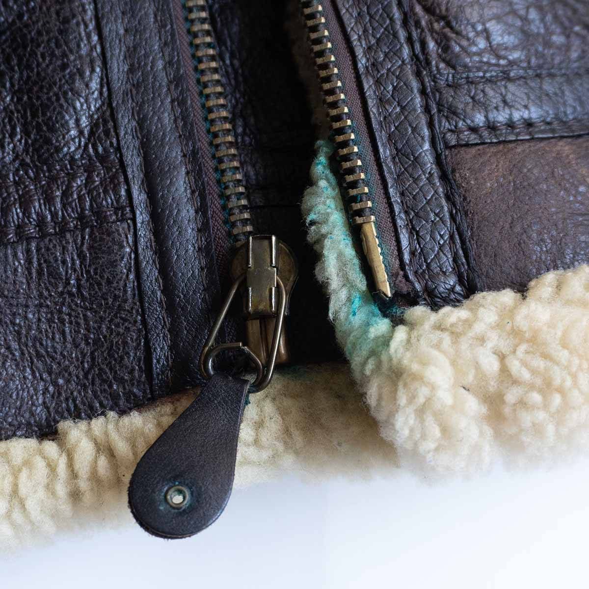 雰囲気抜群/ビッグサイズ】SCHOTT【B-3 ムートンボンバージャケット