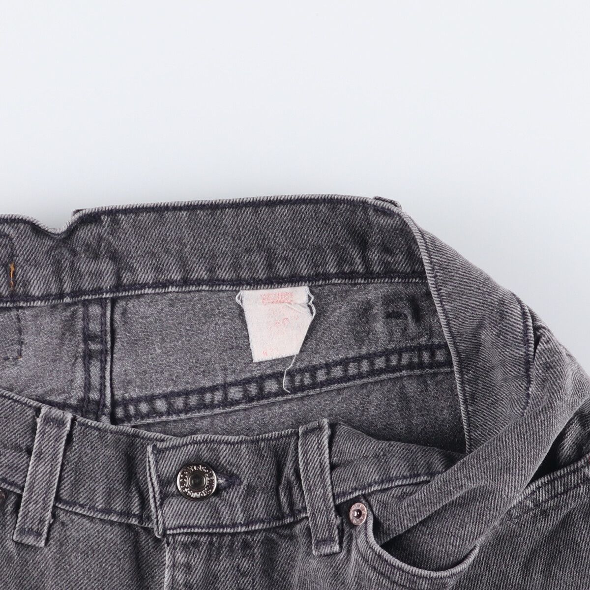 古着 リーバイス Levi s 560 LOOSE FIT オレンジタブ ブラックデニムショーツ ハーフパンツ メンズw32相当 ヴィンテージ eaa587977 KIN-KAAI_COM