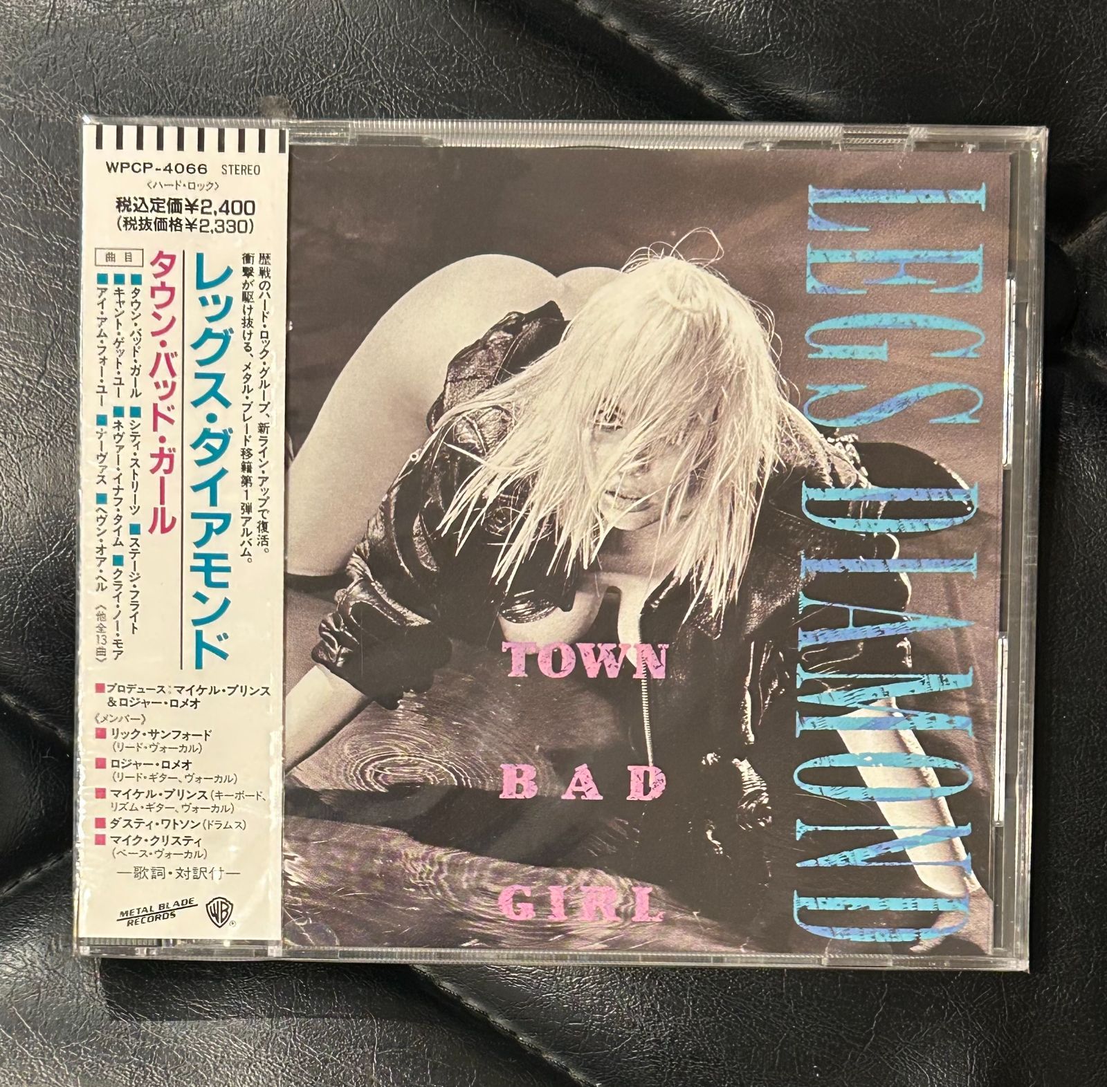 激 廃盤 入手困難”未開封CD レッグス ダイアモンド タウン バッド ガール Legs Diamond HR|HM