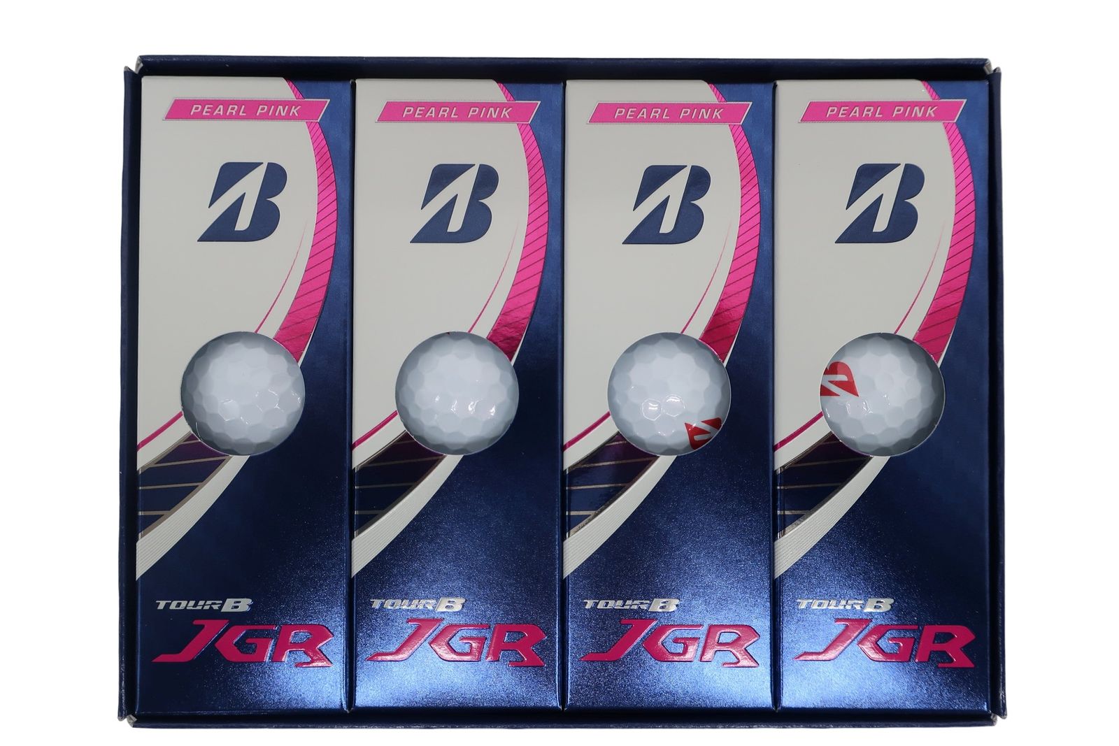 ブリヂストン TOUR B JGR パールピンク 2ダース ブリヂストン（BRIDGESTONE_GOLF） TOUR B JGR ボール パール