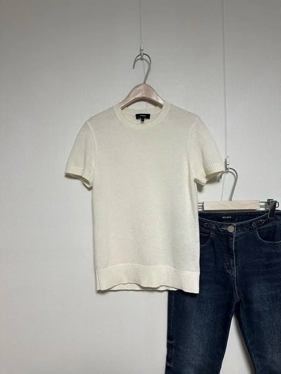 Theory セオリー 23 カシミヤ 100 半袖ニット