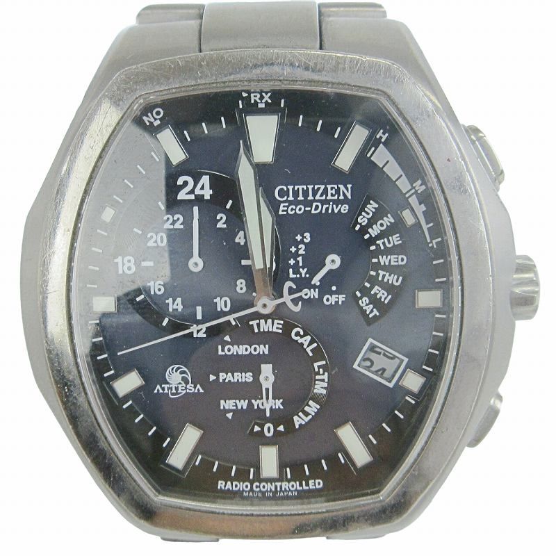 シチズン アテッサEco-Drive E600-T006361 トノー型 アテッサ ATTESA