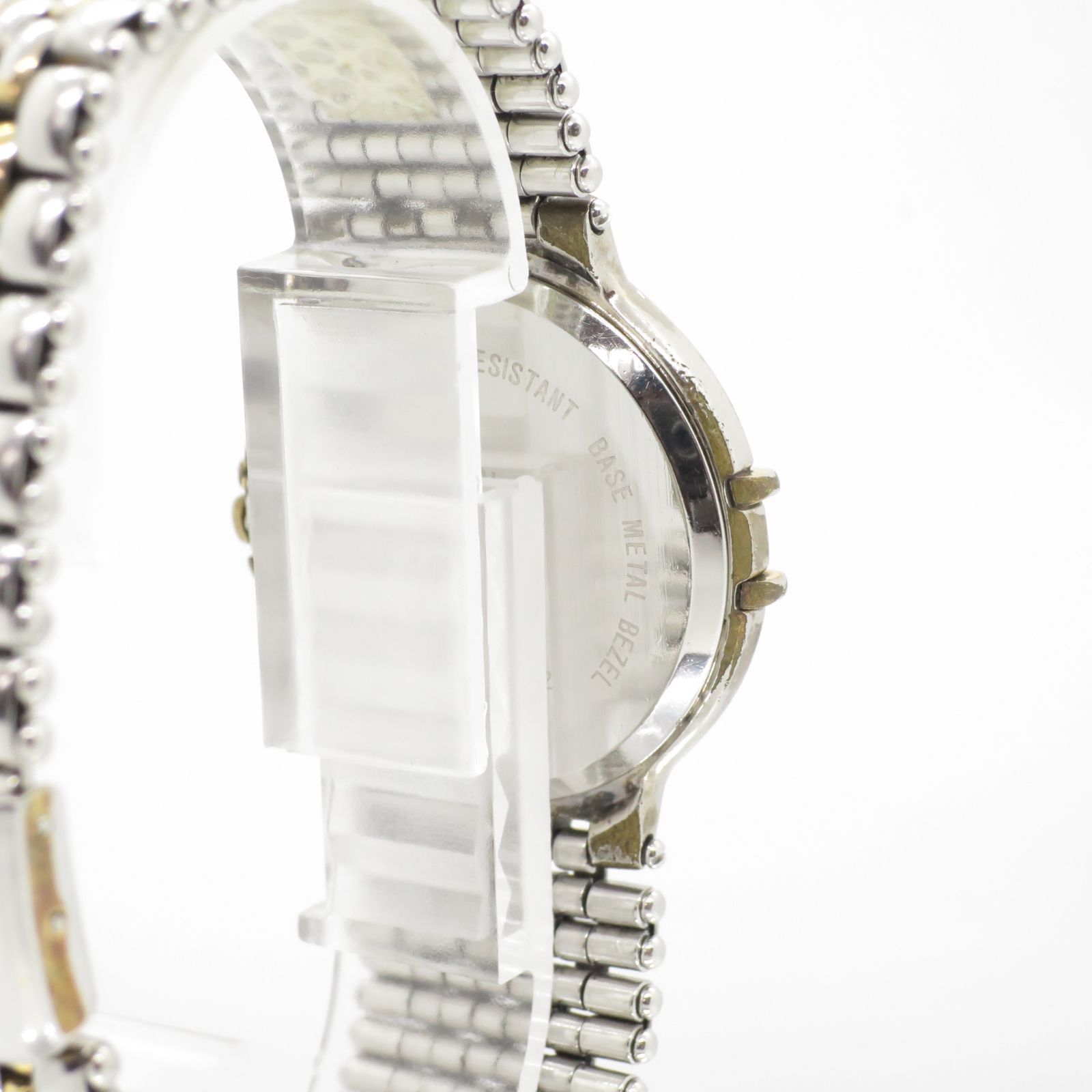 電池交換】ブローバ メンズ腕時計 コンビ ゴールド デイト ジュビリー