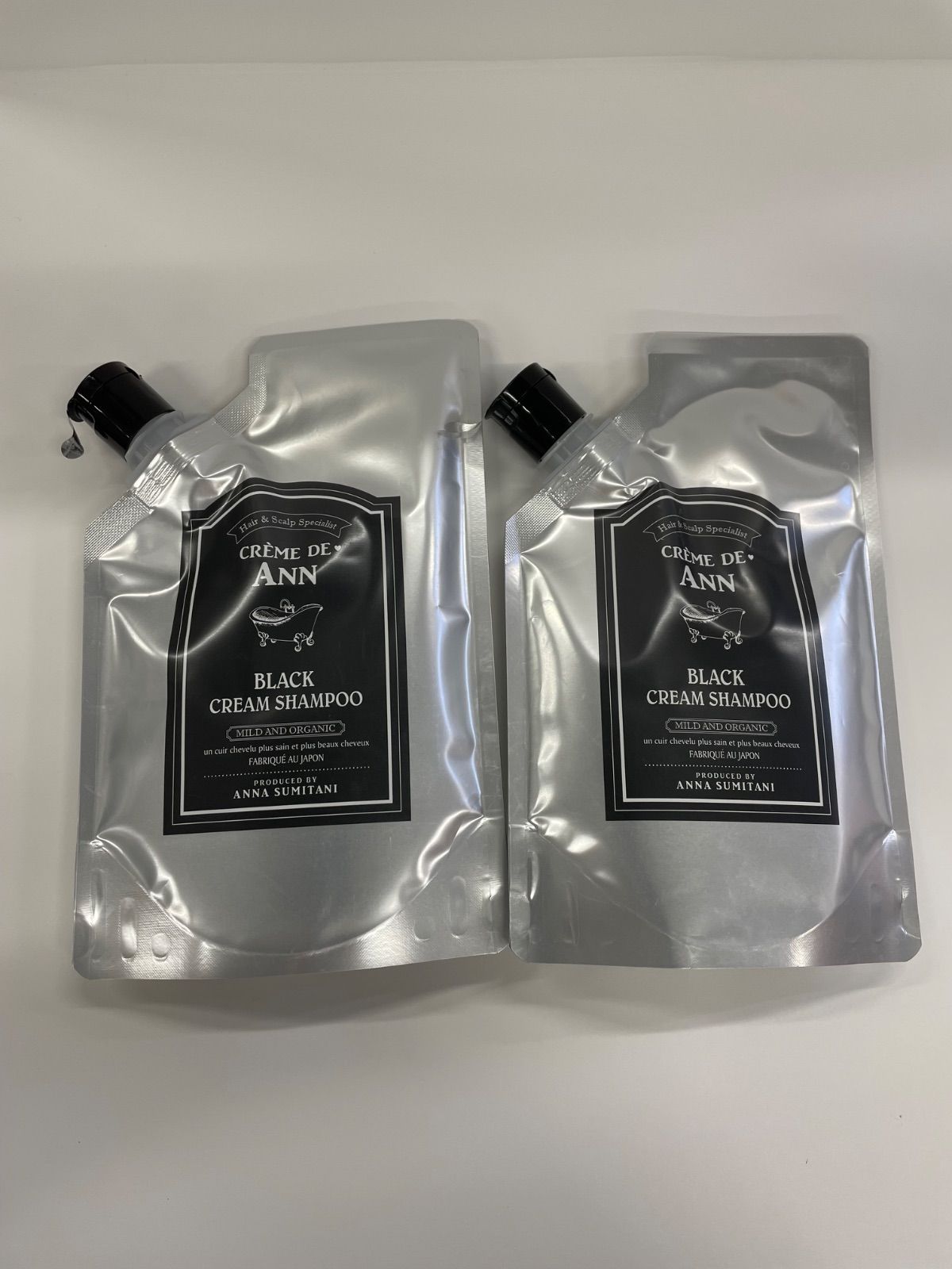 J701 K CREME DE ANN クリームトリートメントブラックシャンプー