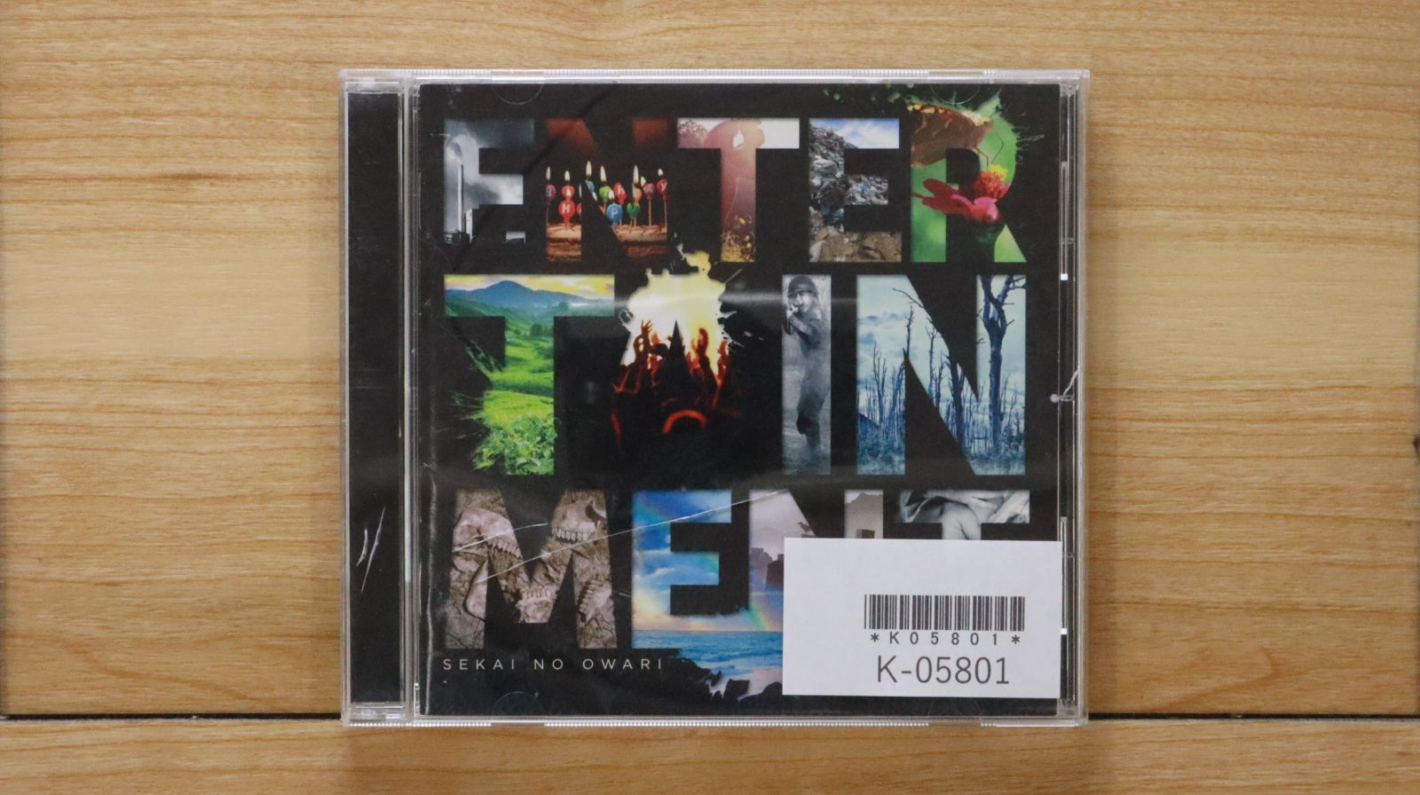 国内盤CD☆セカイノオワリ/SEKAI NO OWARI□ ENTERTAINMENT