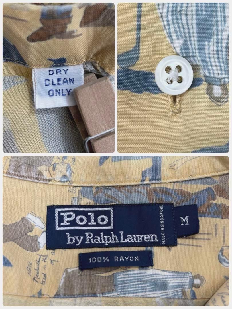 フォロワー様クーポン配布中!】 希少 90s シンガポール製 POLO フォロワー様クーポン配布中!】 希少 90s シンガポール製 POLO