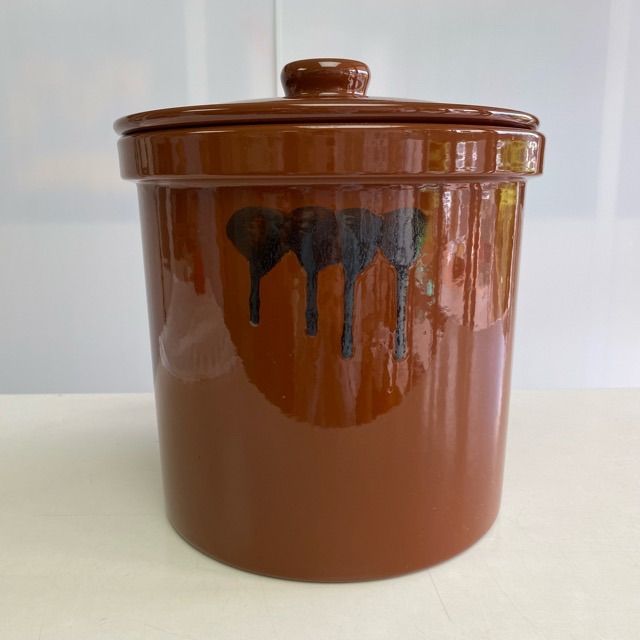常滑焼 久松 5号用蓋のみ （常滑焼 久松 かめ 丸壺蓋付 3号 5.4L