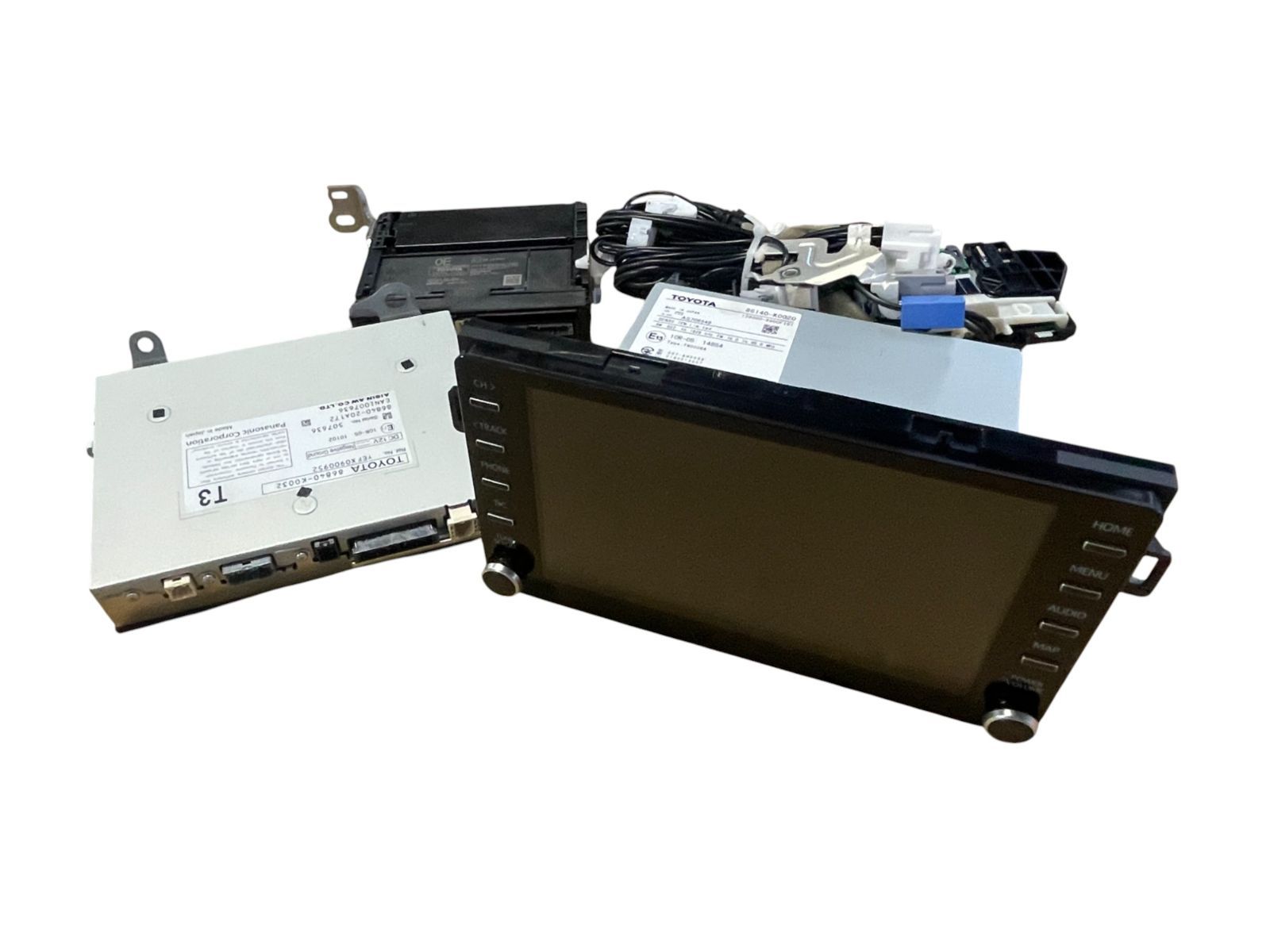 管理番号 4457 86140-K0020 ﾄﾖﾀ純正ﾃﾞｨｽﾌﾟﾚｲｵｰﾃﾞｨｵ 地図ﾃﾞｰﾀ2020年