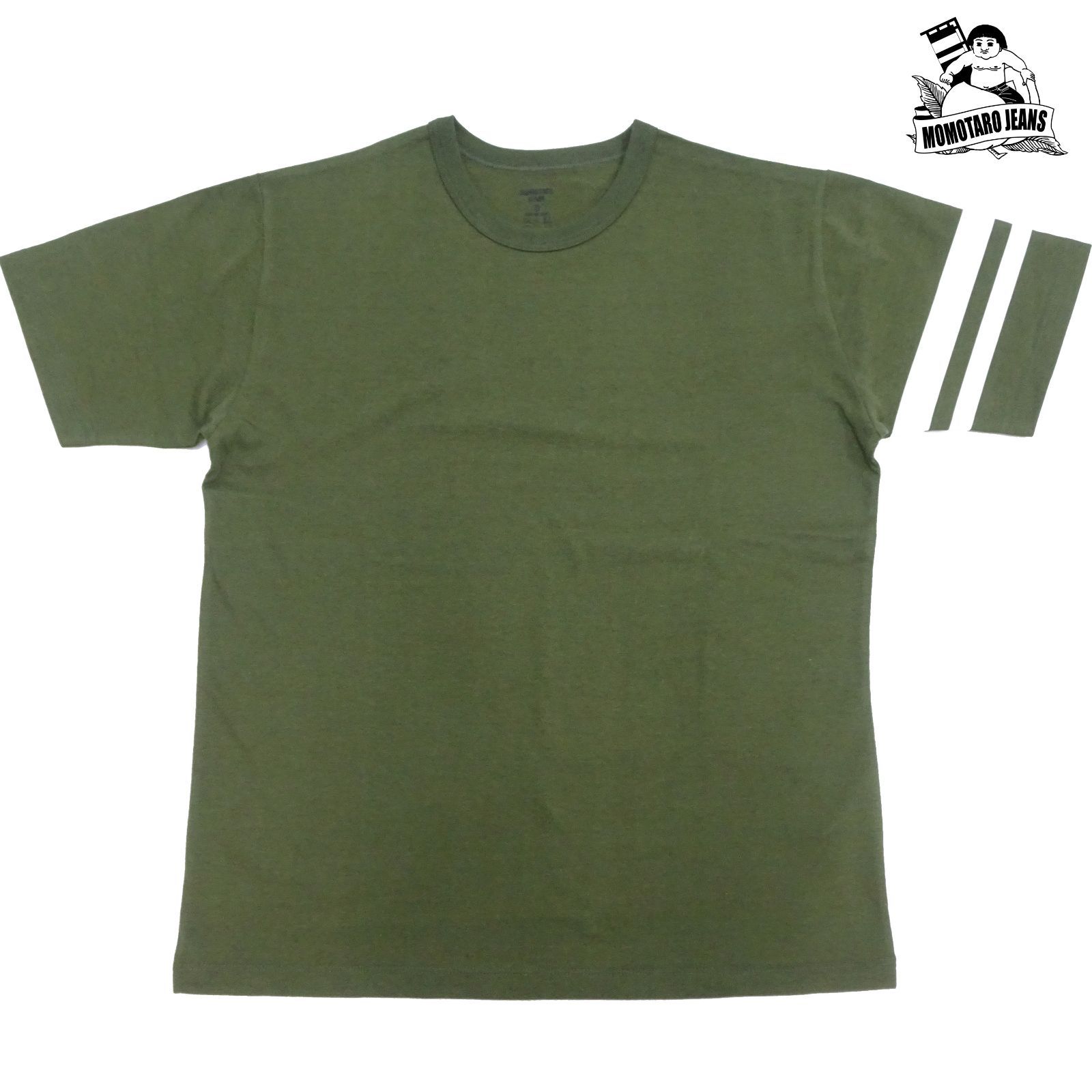 桃太郎ジーンズ 出陣ライン 半袖Tシャツ MZTS0002 ももたろう 桃太郎ジーンズ 出陣ライン 半袖Tシャツ MZTS0002 ももたろう