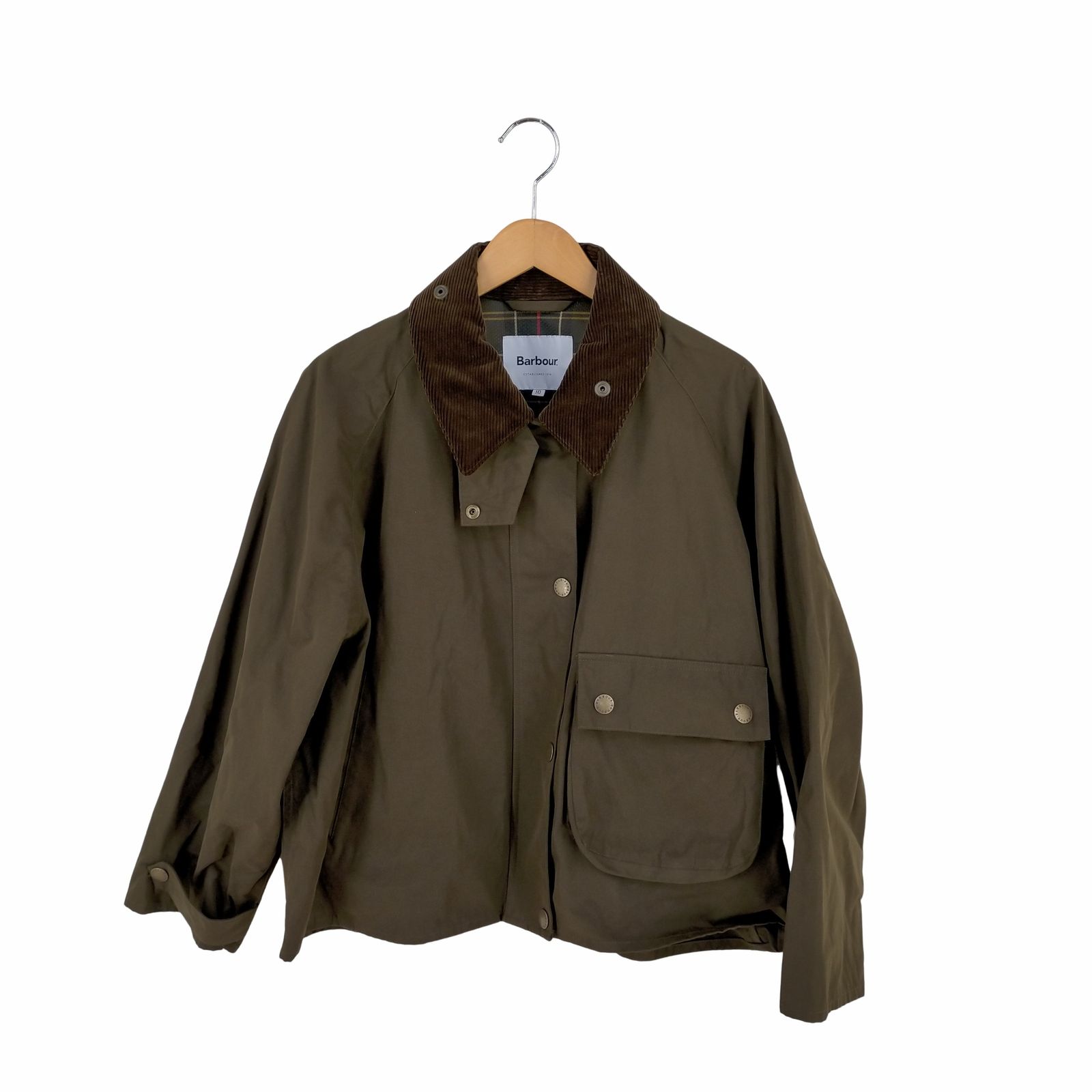 バブアー Barbour ノンワックス スペイ ジャケット レディース 10 