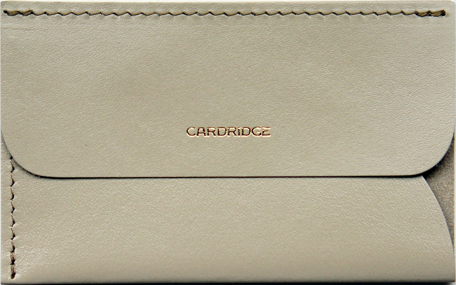 【在庫処分】CD303 ベージュ デュン カードリッジ 名刺入れ ロンド工房