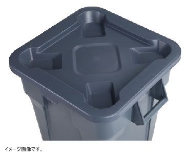 【新品】トラスト スクエアコンテナ用蓋 1663 グレー(1233用) ＜KTL5204＞