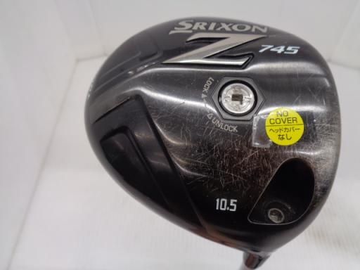 スリクソン/SRIXON/Z745/9.5/スリーブレンチ付/綺麗ヘッド単/G40 ダンロップ スリクソン ドライバー SRIXON Z745 9.5° フレックスS 中古