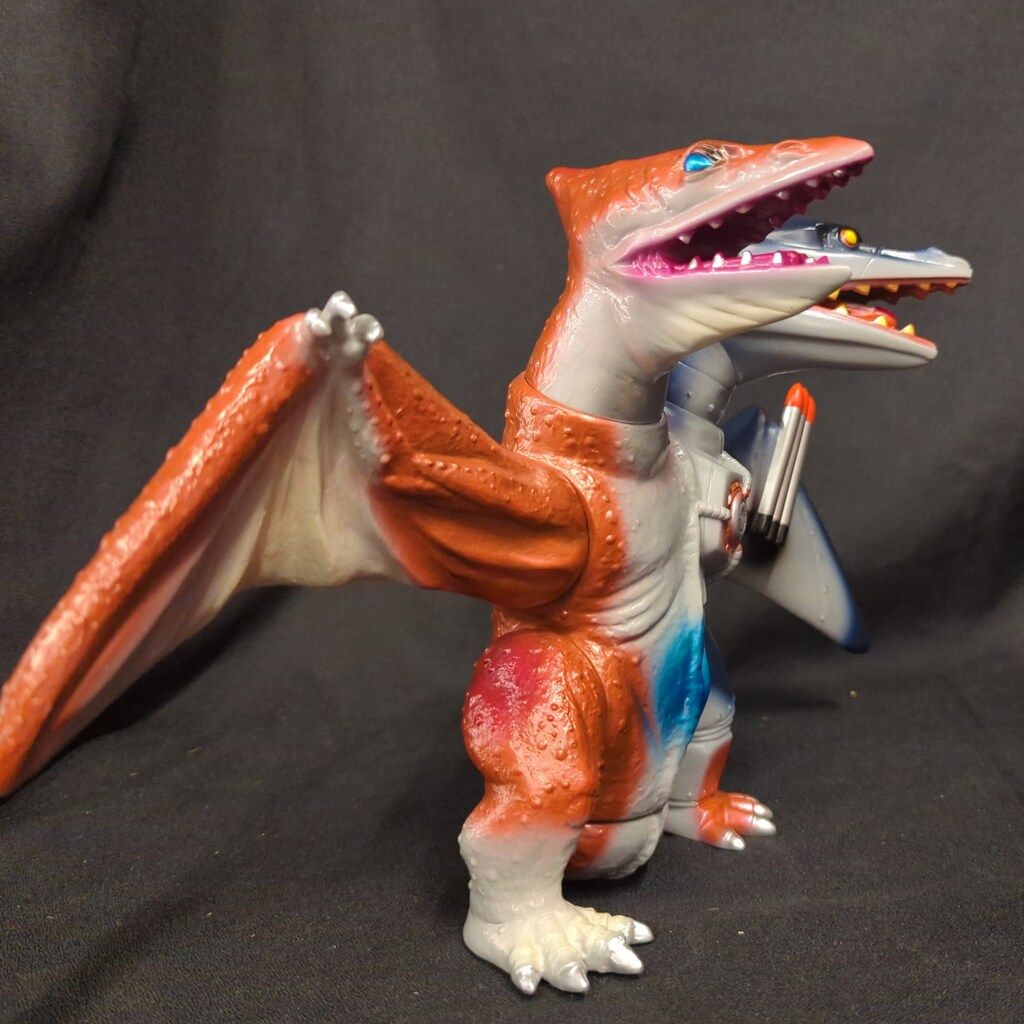 エレガブ ドクロ太郎 怪獣シリーズ ジュラ.ダブルンガ 1期 ソフビ