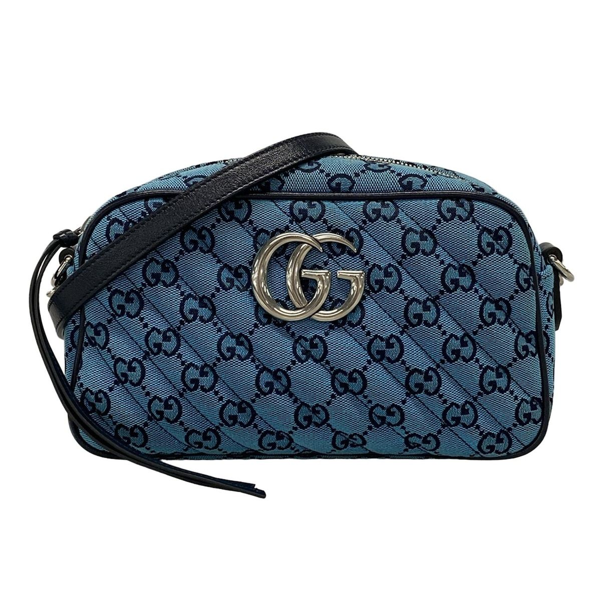 GUCCI(グッチ) ショルダーバッグ GGマーモント 447632 ライト