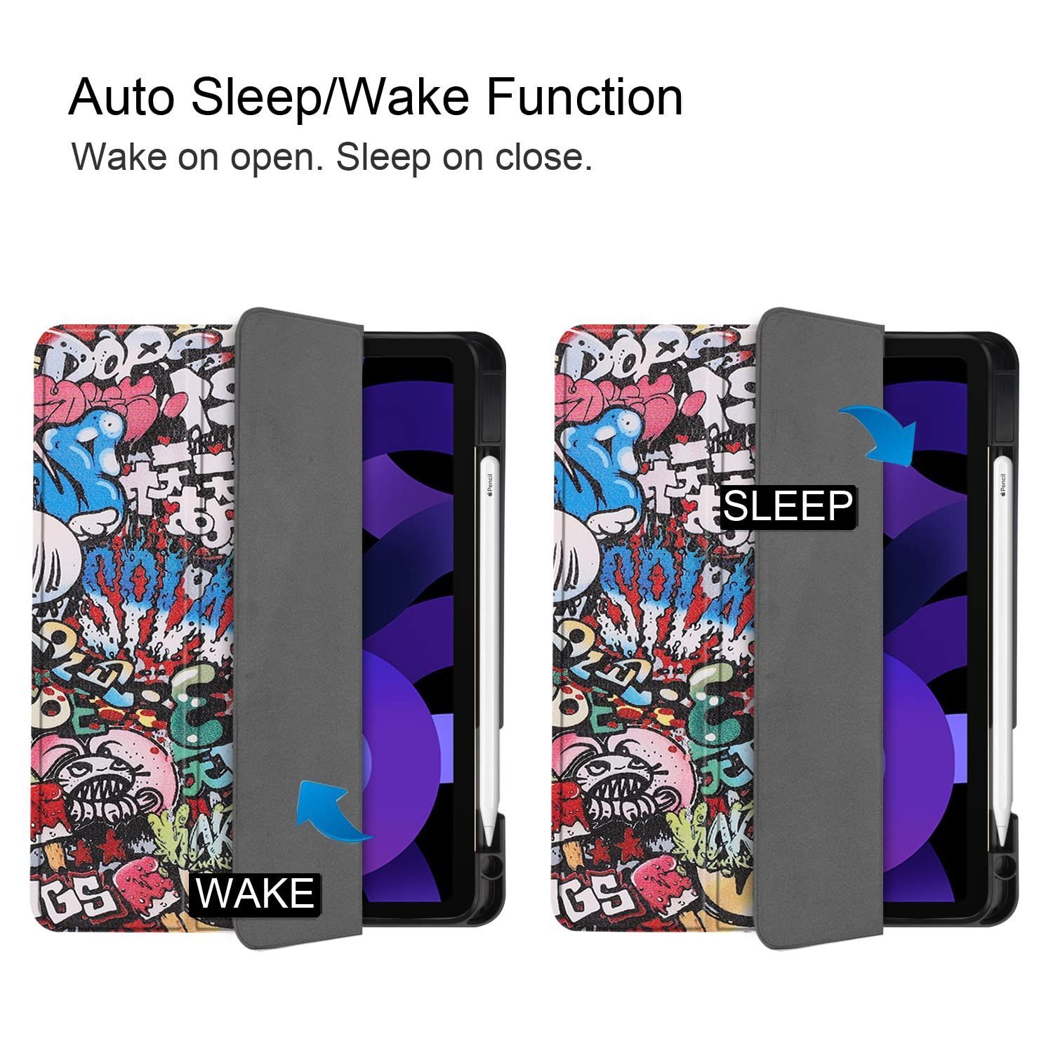 2024 iPad Air 11インチ ケース Apple Pencil 充電収納対応 iPad Air