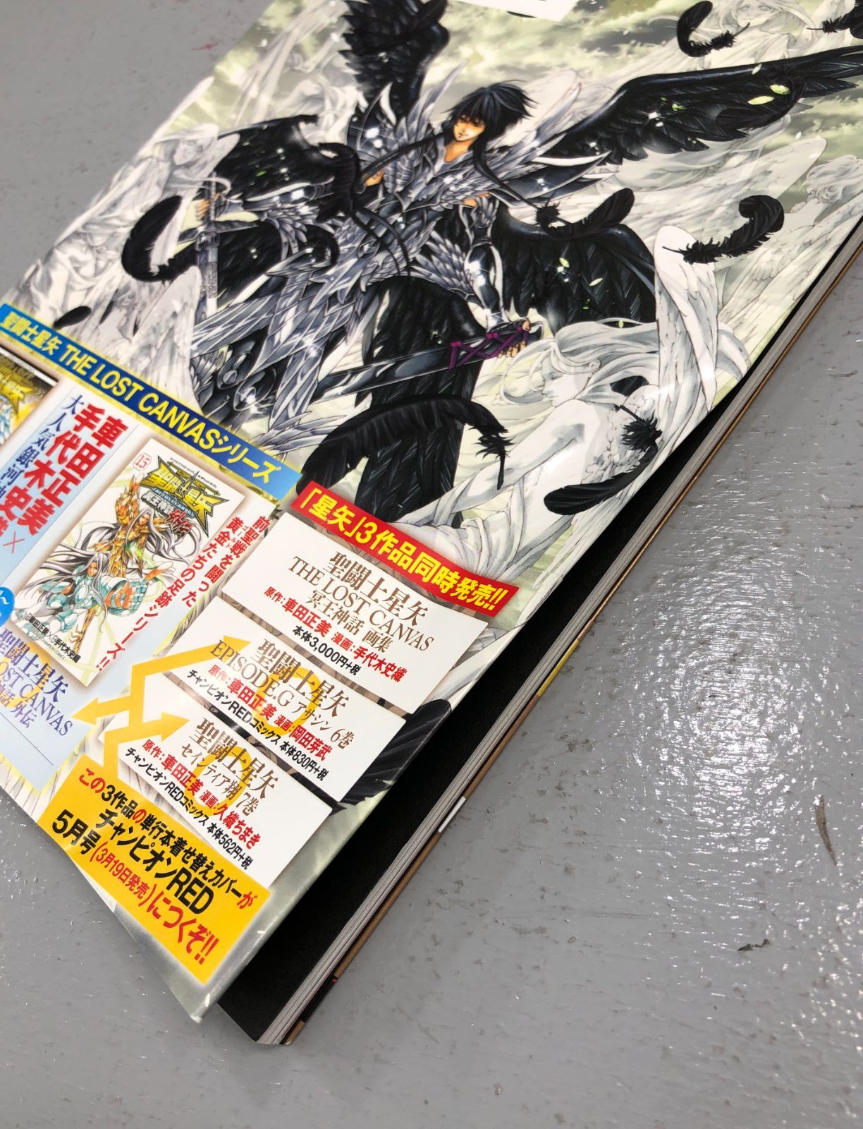 小牧店】聖闘士星矢 THE LOST CANVAS冥王神話画集 秋田書店【209-1485 