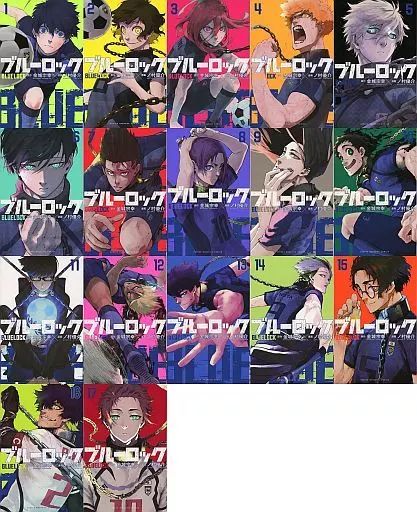 ノート メモ帳 集合 コミック風メモ 全巻セット くじ引き堂 ブルーロックくじ 第2弾 S賞