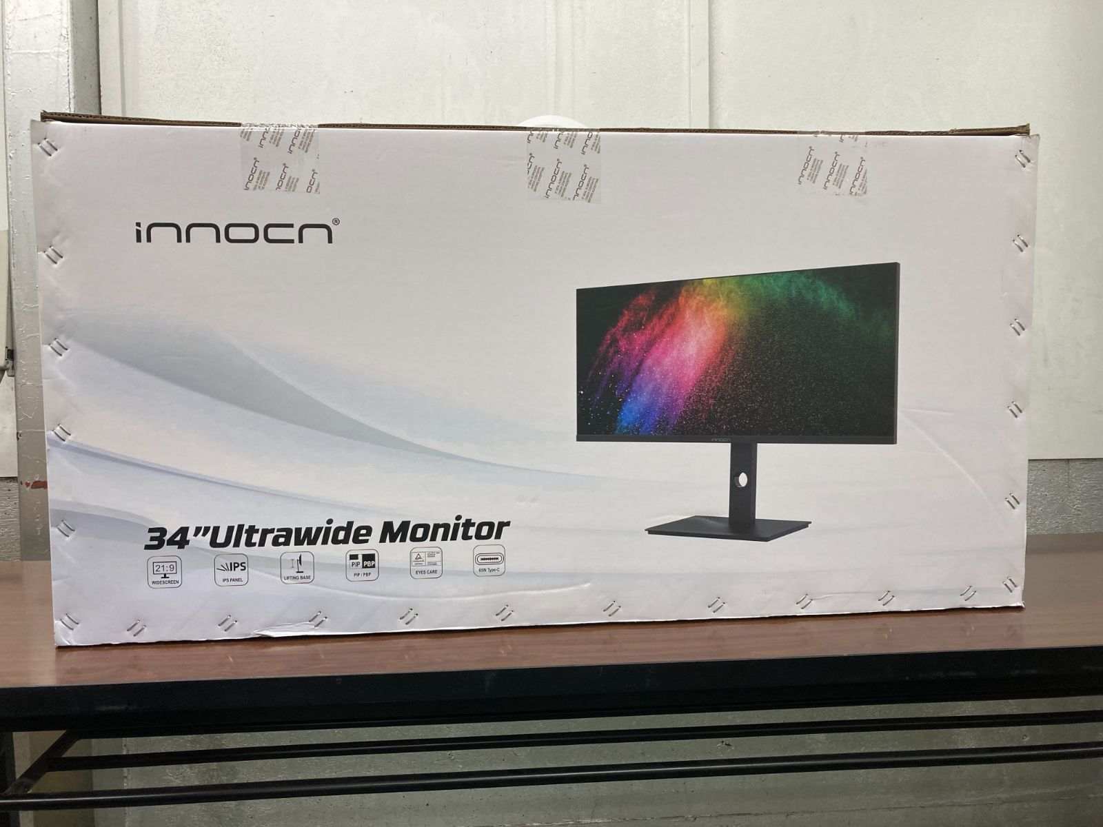 innocn 34インチ ウルトラワイドモニター 液晶ディスプレイ - ディスプレイ