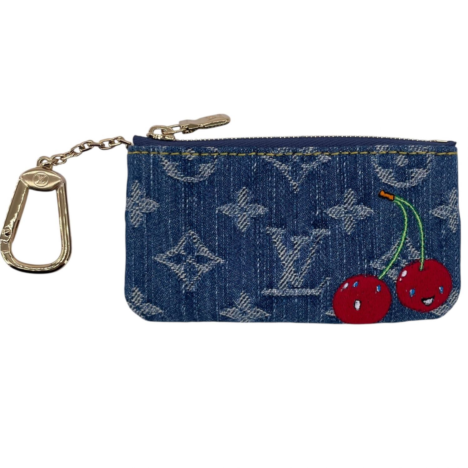 限定コラボ！Louis Vuitton デニム チェリー フォンホルダー ルイヴィトンデニムチェリーフォンホルダー - メルカリ
