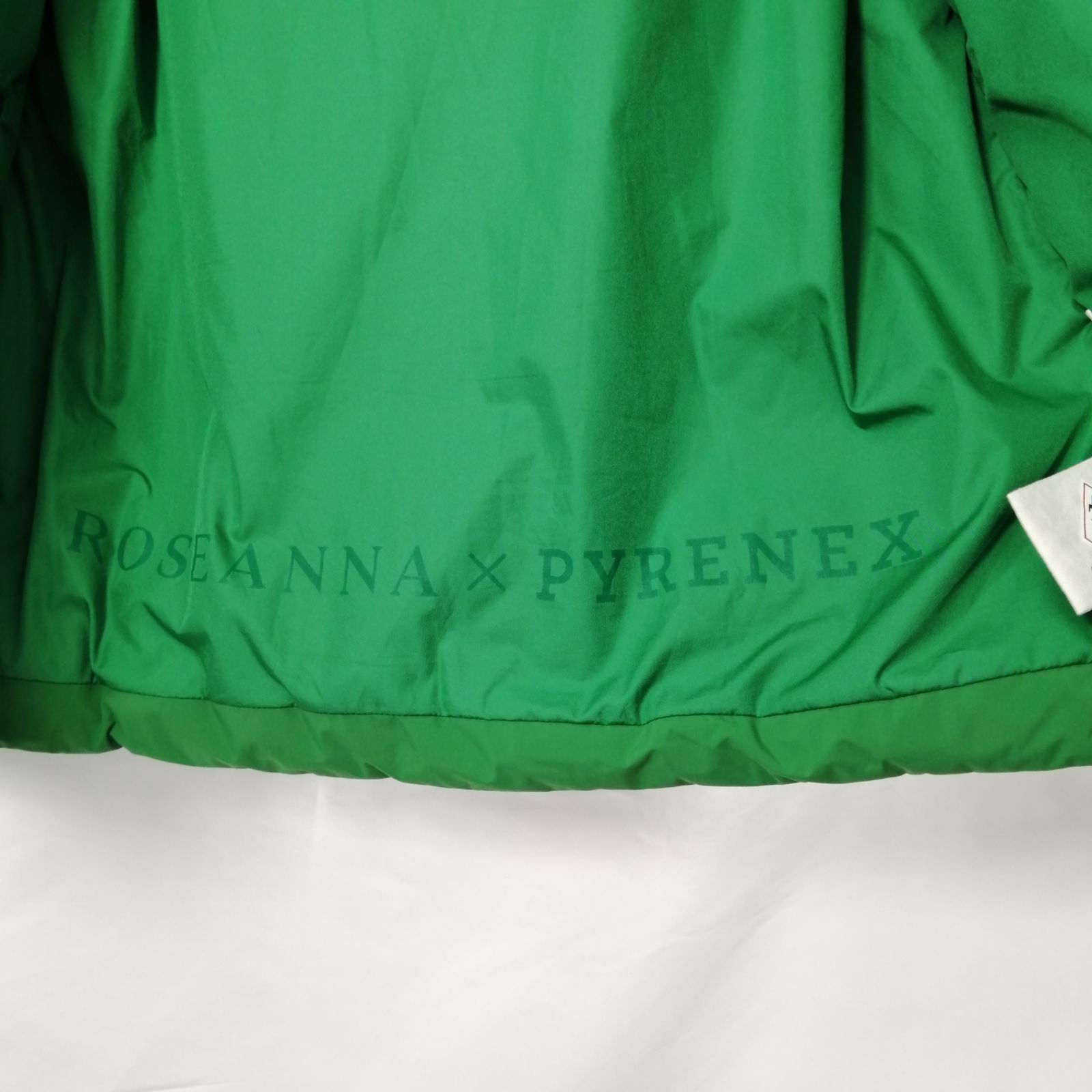 美品 ROSEANNA × PYRENEX 別注 コラボ GETTY ダウン 36 グリーン