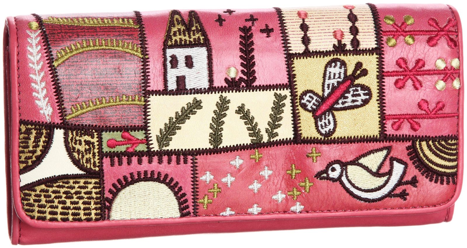 新品 [ホコモモラ] カンポ 中L字ファスナー付き長財布 5388002