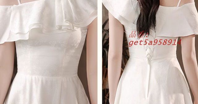 ミモレ丈 オフショルダー