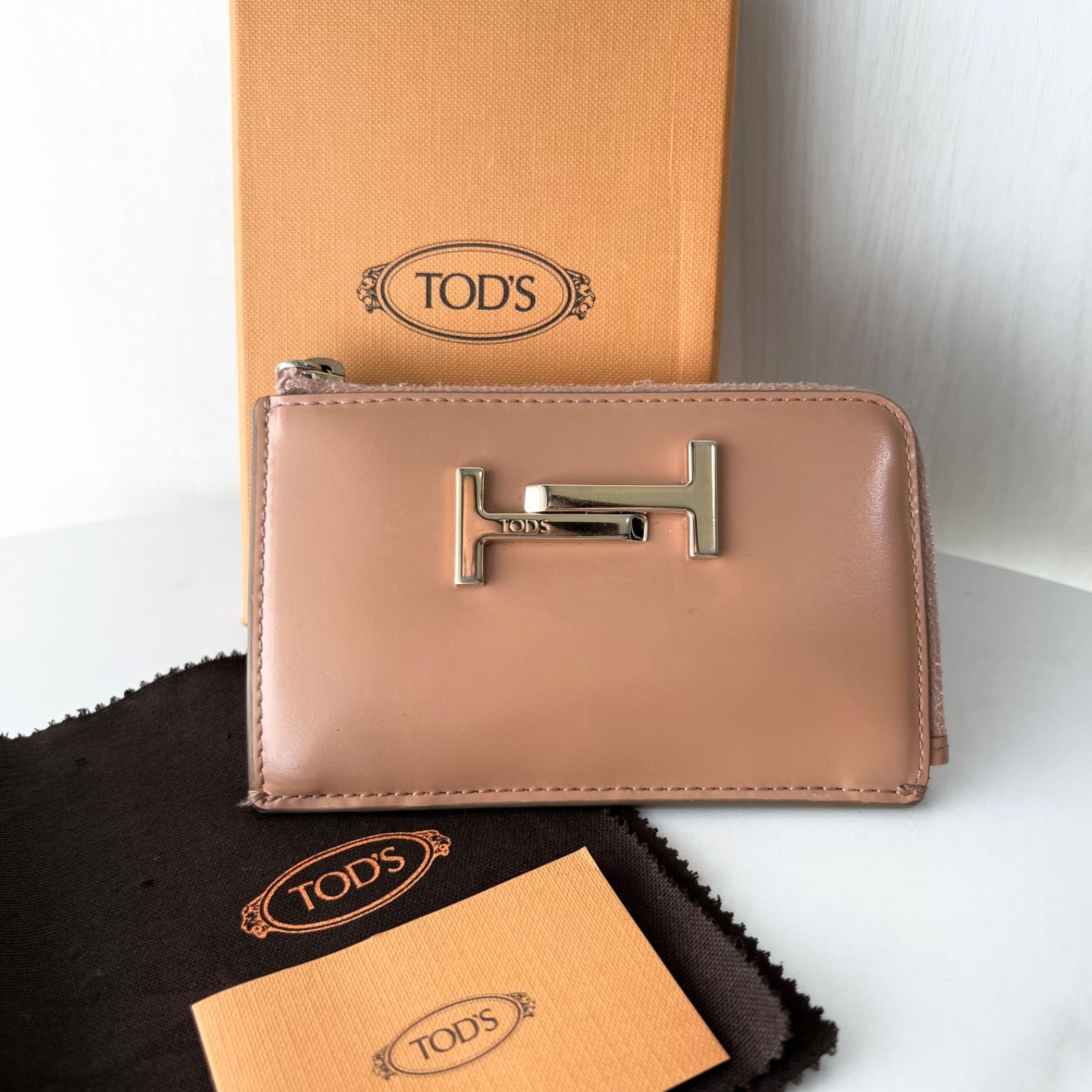 TOD'S トッズカードケースコインケースキーリング