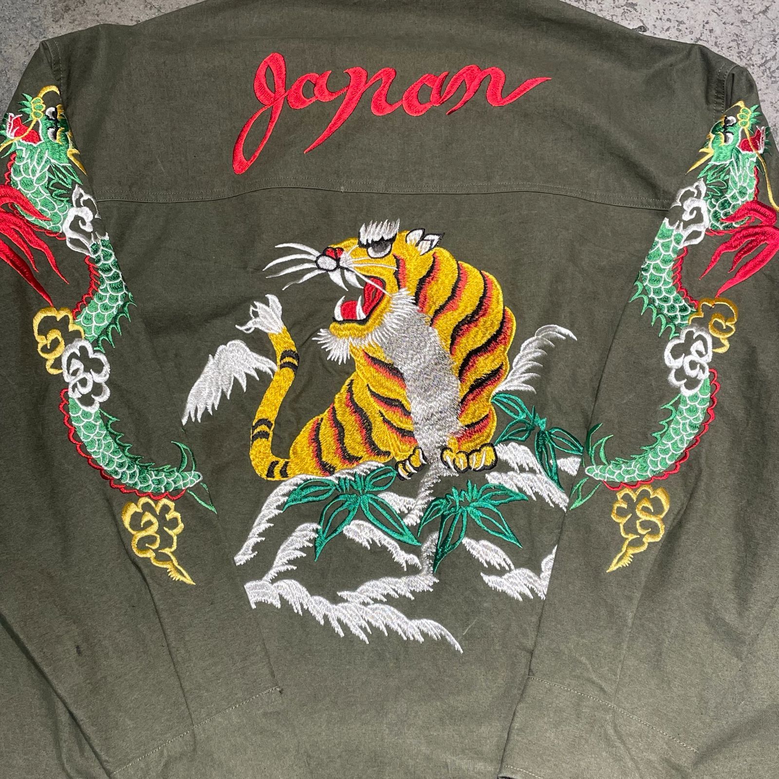 READYMADE☆刺繍ミリタリーシャツジャケット