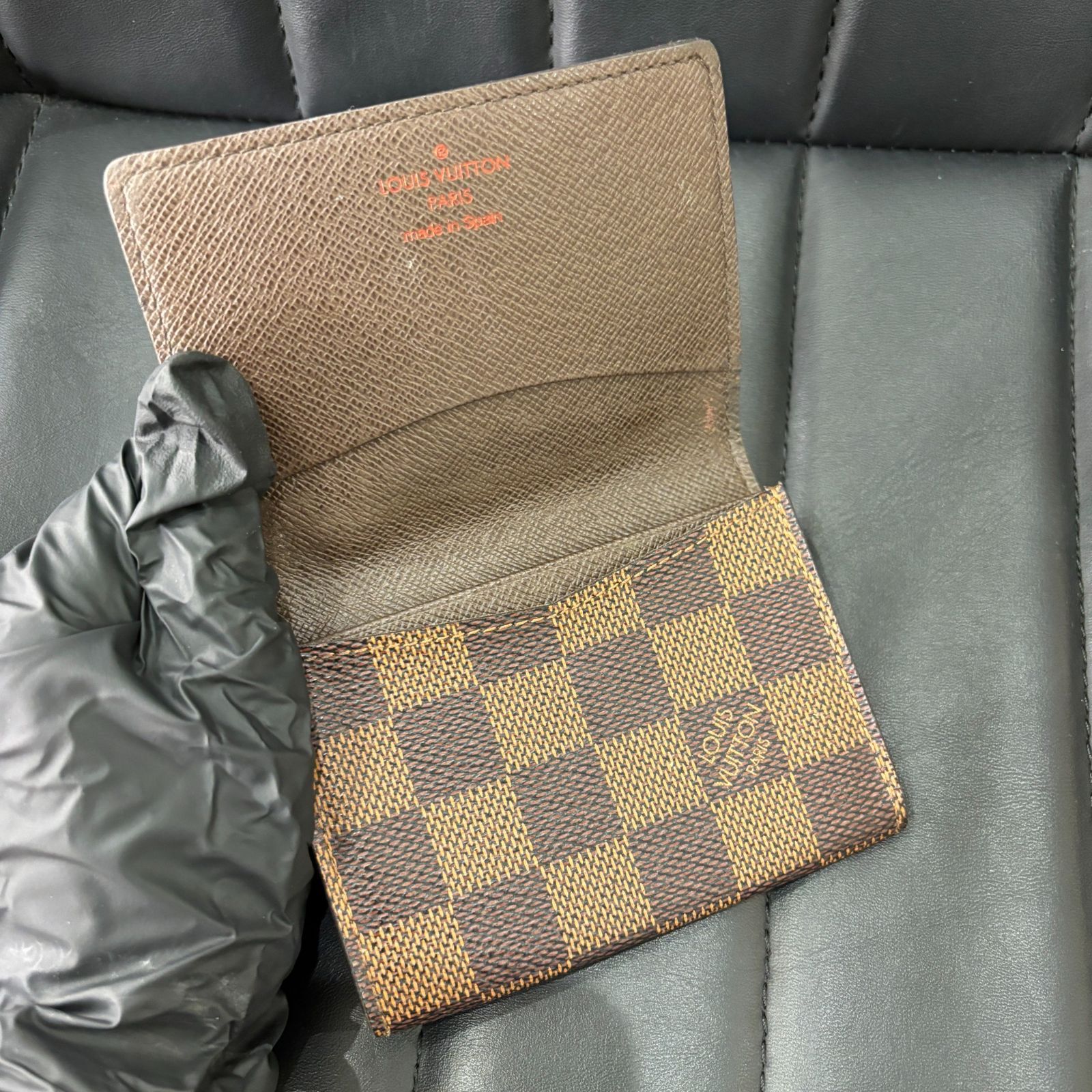 ΩNA3923 大人気！ LOUIS VUITTON ルイヴィトン ダミエ 名刺入れ