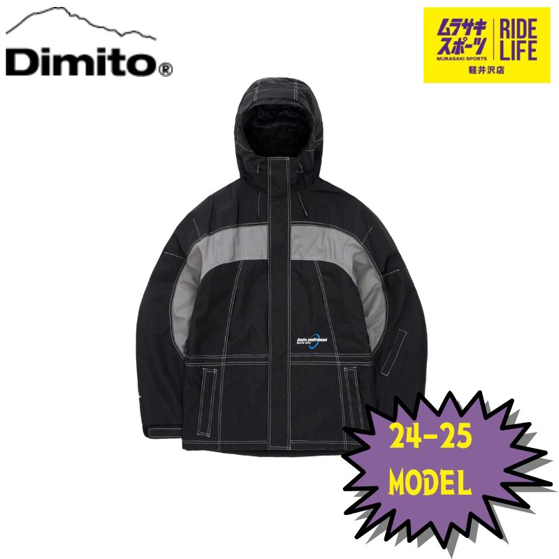 ムラスポ公式】DIMITO ディミト WORKS STITCHED JACKET（BLACK