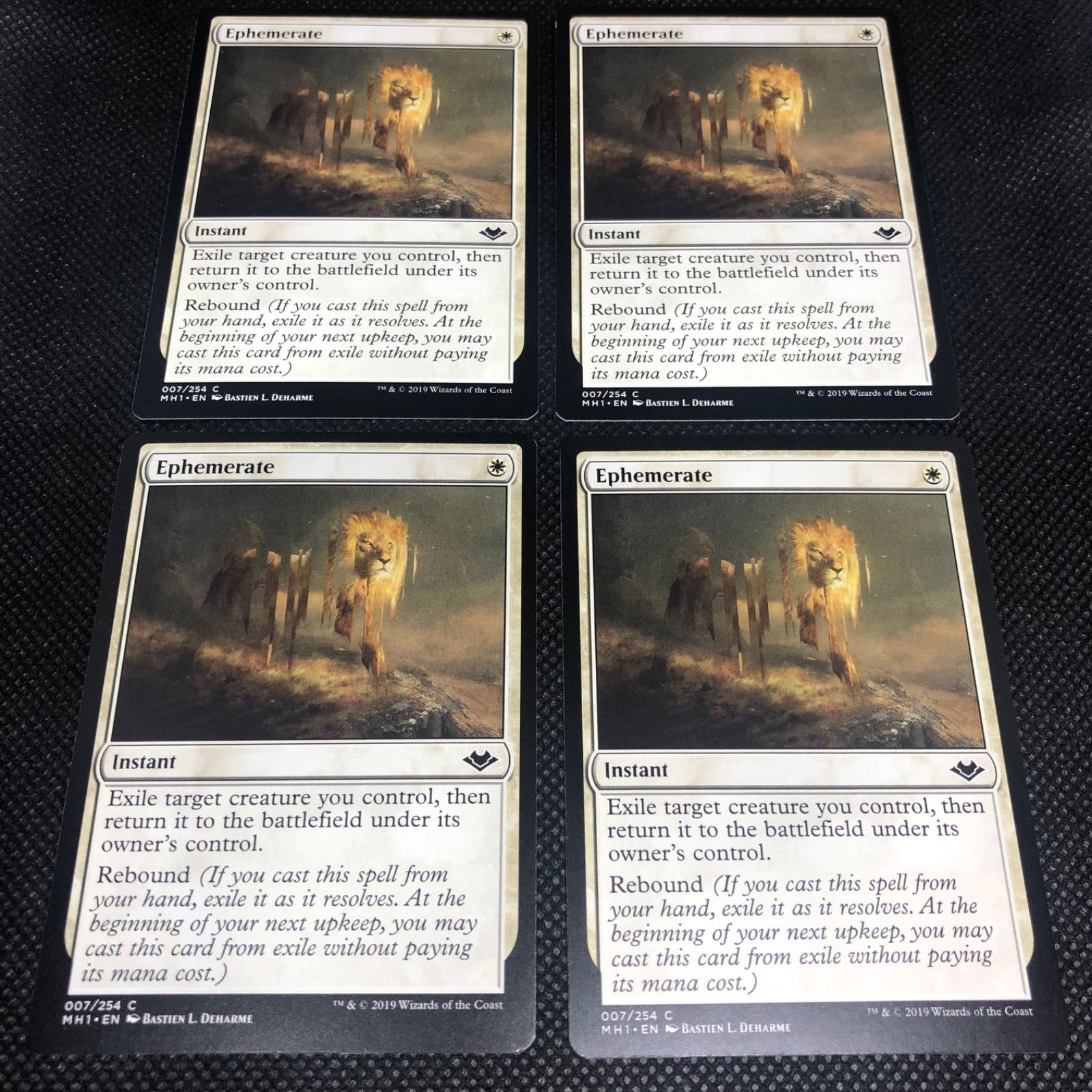 メルカリshops Mtg 儚い存在 英語版 4枚