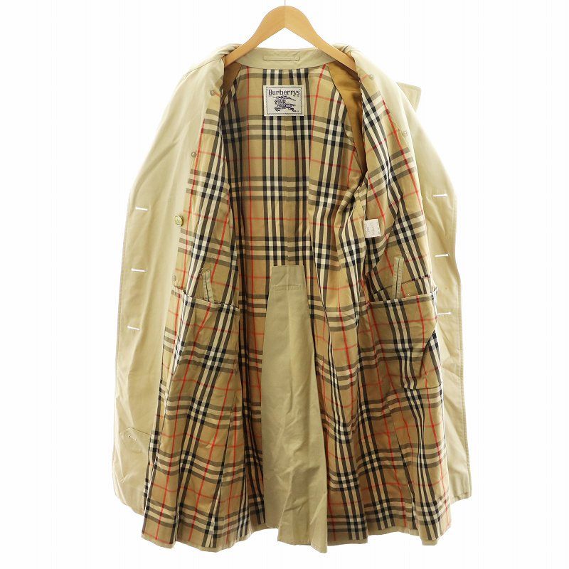 大寸◇Burberrys◇トレンチコートノバチェック ヴィンテージEC-120