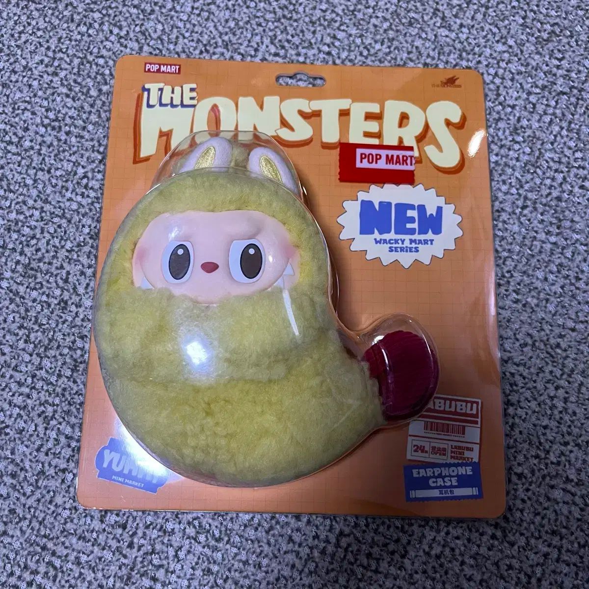 【7/24までセール】THE MONSTERS ラブブ イヤホンケース エビ ラブブ エビフライTHE MONSTERS Wacky Mart イヤホンケース