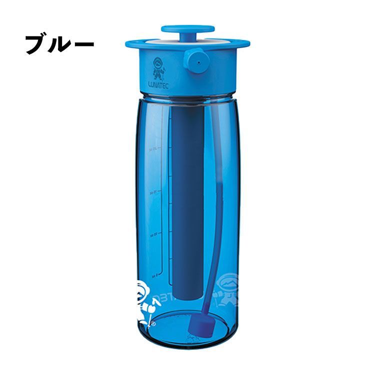 ルナテック(Lunatec) アウトドア キャンプ 多目的ウォーターボトル アクアボット ブルー 750ml - メルカリ