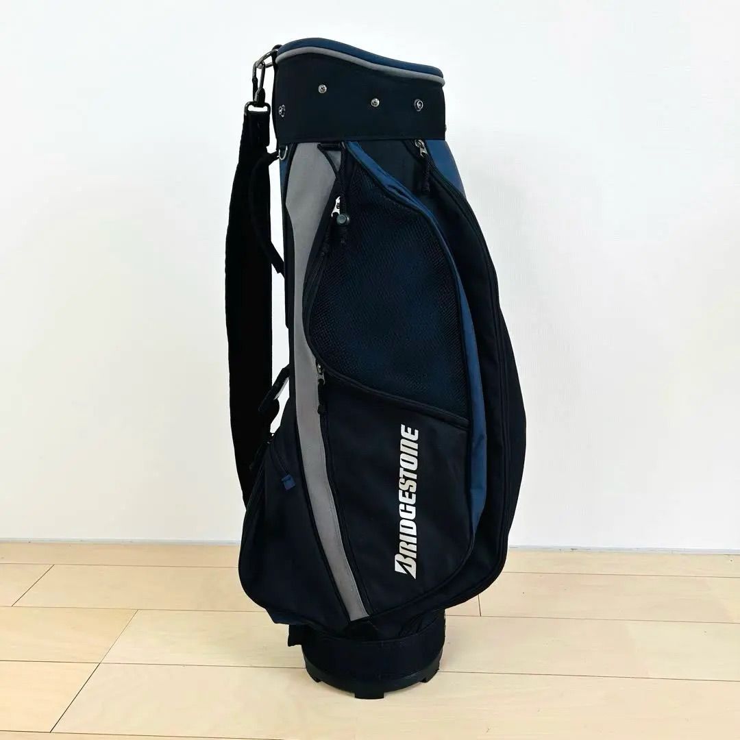 【美品】BRIDGESTONE ブリヂストン キャディバッグ 送料込み BRIDGESTONE ブリヂストン ゴルフ キャディバッグ 送料込み