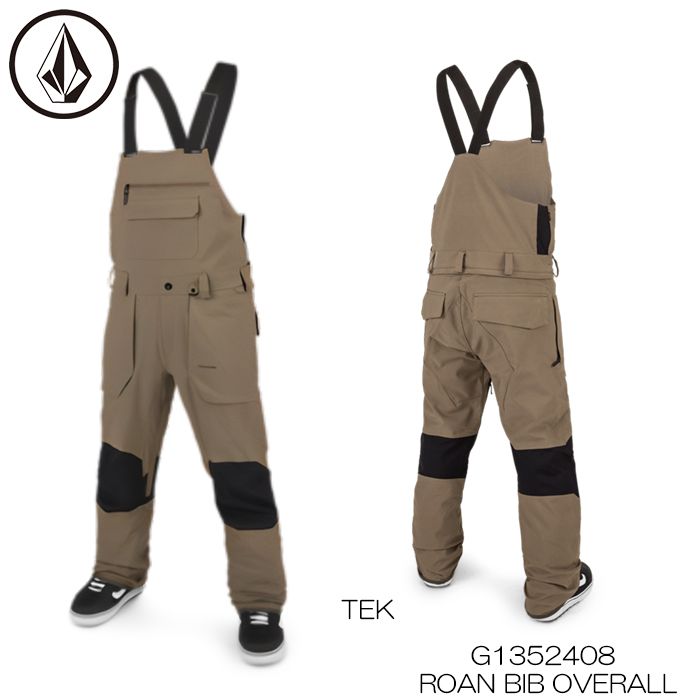 ボルコム ウェア ビブパンツ 23-24 VOLCOM ROAN BIB OVERALL G1352408 ロアン ビブ スノボ スノーボード ウェア  2024 日本正規品 - メルカリ