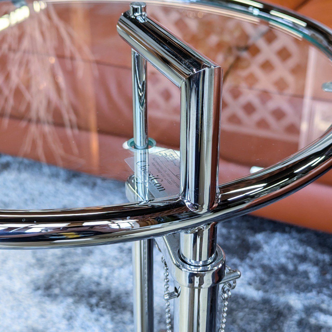 美品】カッシーナイクスシーサイドテーブルガラステーブル 愛知