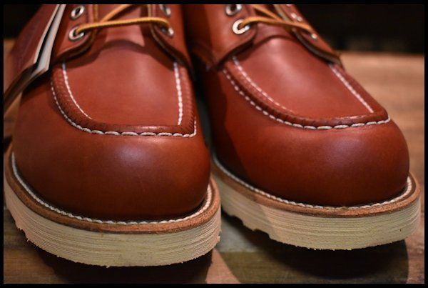 9.5D 箱付 DEAD 羽タグ】レッドウィング 8104 オックスフォード 赤茶 オロラセット ローカット モックトゥ ブーツ redwing  HOPESMORE【DY103】 - メルカリ