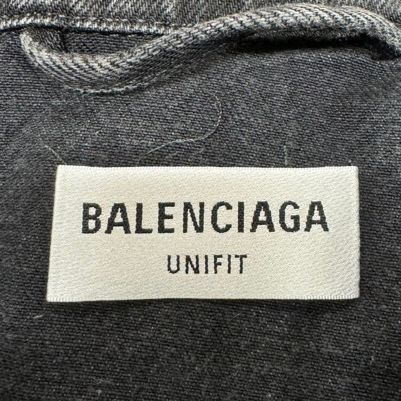 国内正規 BALENCIAGA 23SS Oversized Cut-up Denim Jacket