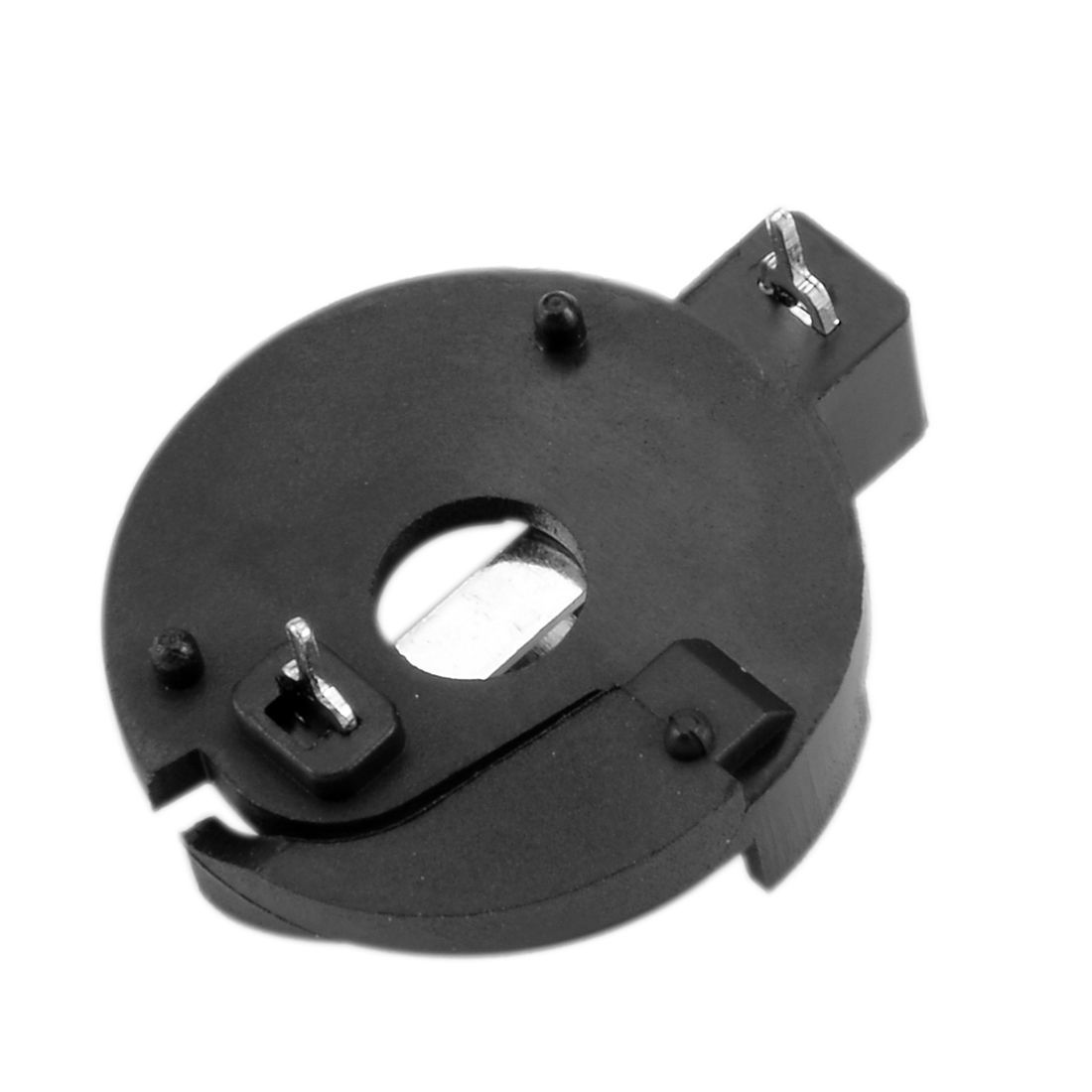 uxcell ボタン電池ホルダー CR2032/2025/2016 バッテリー用 2cmピン距離 10個入り