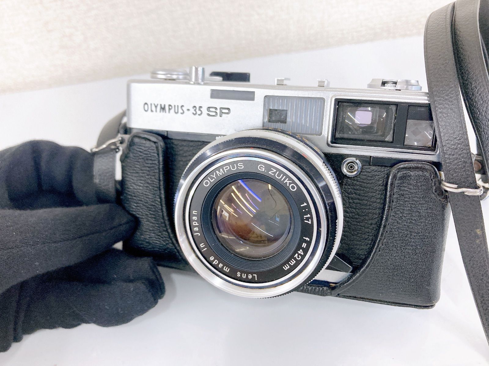 Olympus-35SP G.Zuiko 42mm F1.7動作未確認SS100 ○【動作未確認】オリンパス Olympus 35 SP レンジファインダー