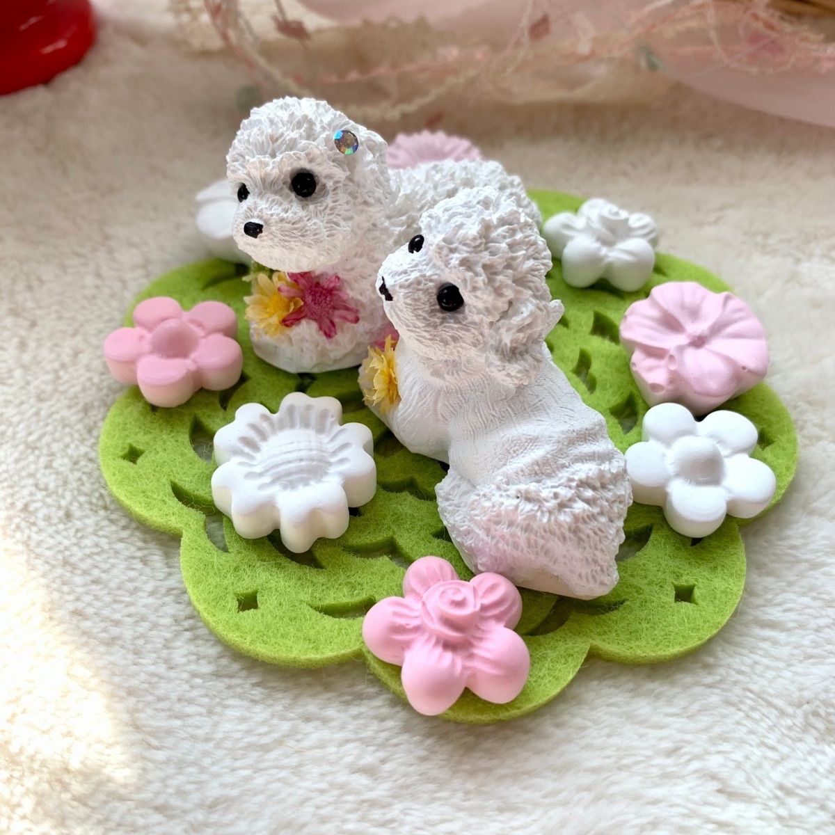 ドライフラワーくまさんセット♡アロマストーン ドライフラワーくまさんセット♡アロマストーン アロマストーン