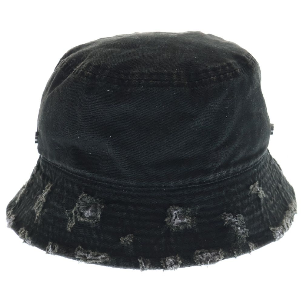 cvtvlist (カタリスト) DAMAGED BUCKET HAT ダメージ ロゴワッペン