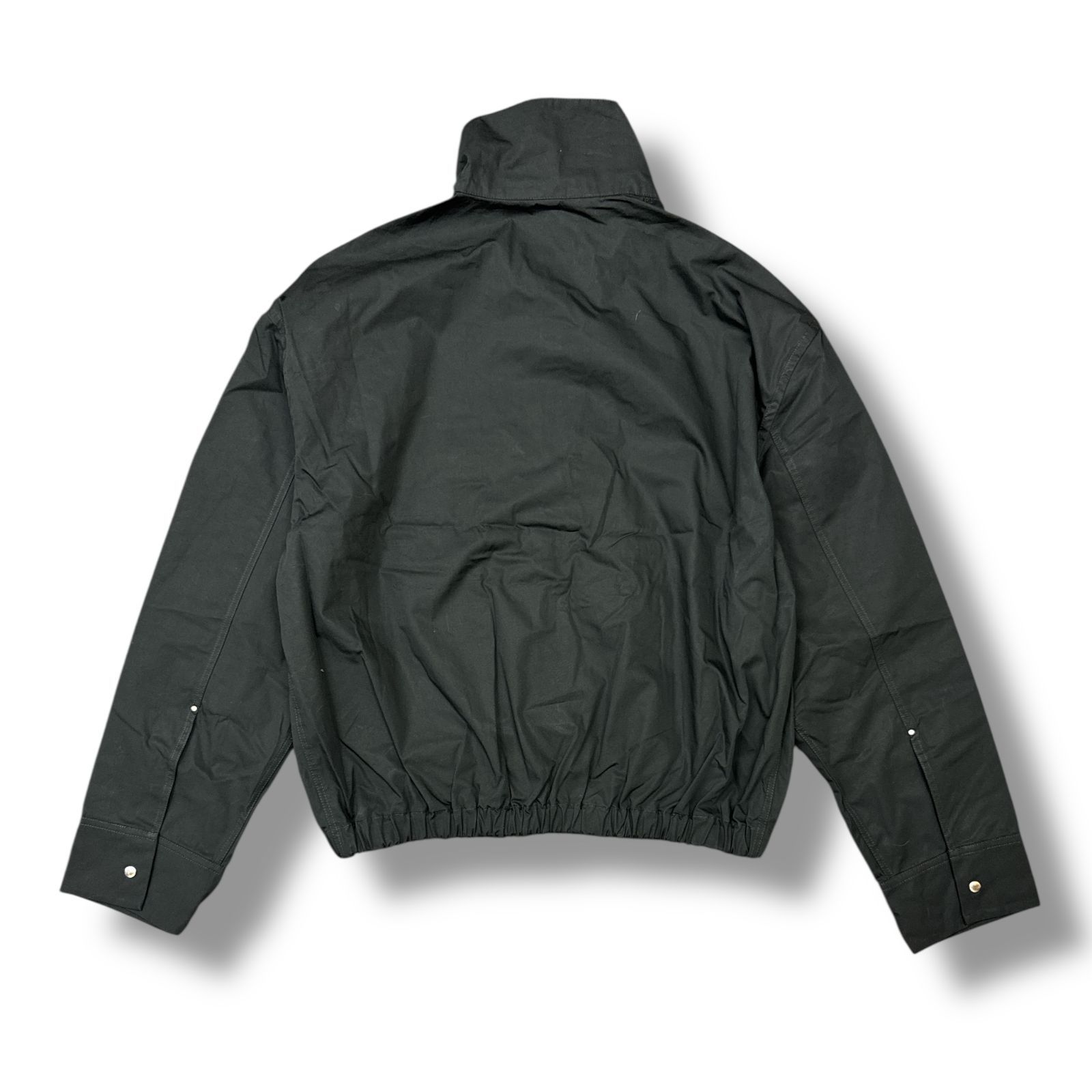 参考上代176000円 未使用品 OAMC 25SS Black Zipped Jacket