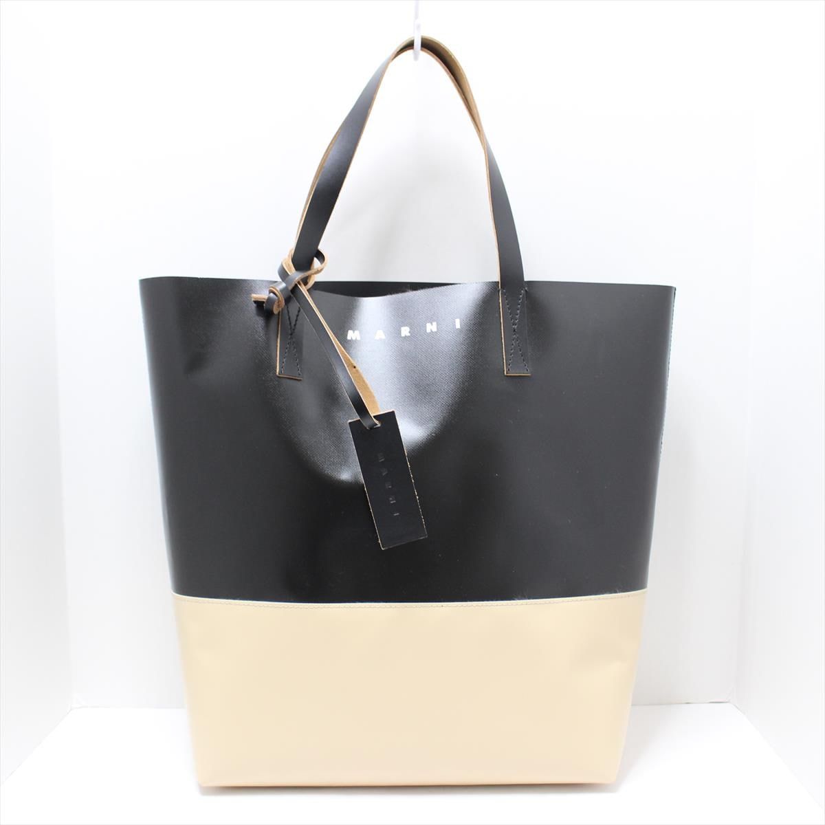 MARNI マルニ A4収納可 バイカラー トートバッグ トライベッカ MARNI