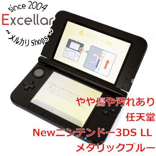 ニンテンドー3DS - 任天堂　Newニンテンドー3DS LL メタリックブルー　液晶画面いたみ Amazon | New ニンテンドー3DS LL メタリックブルー | ゲーム機本体