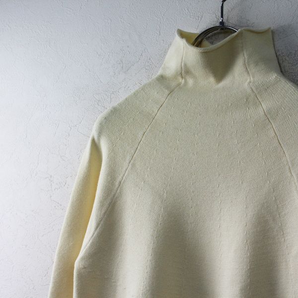 美品 CLANE クラネ ROLL H/N KNIT TOPS ロールハイネックニット