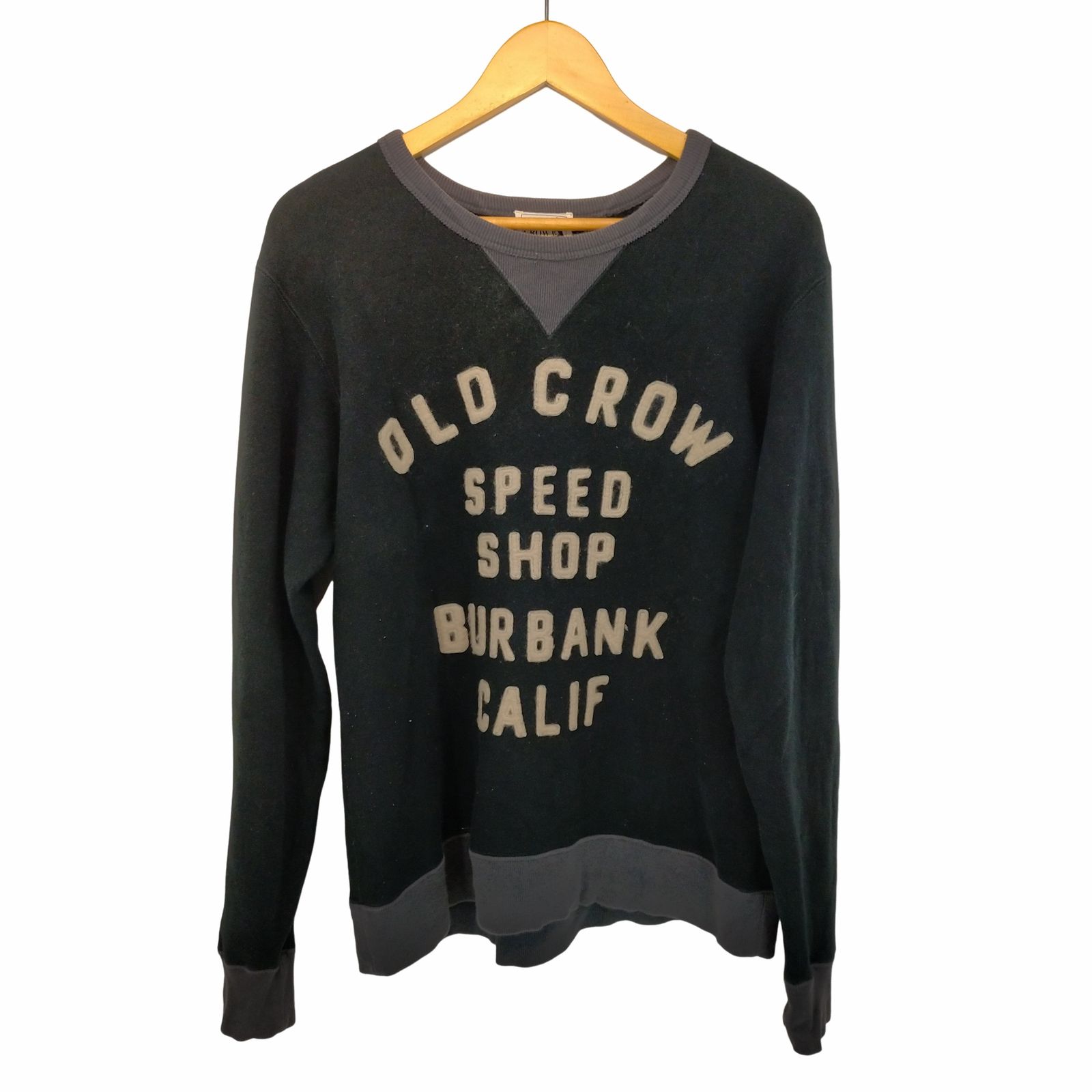 オールドクロウ OLD CROW 長袖スウェット メンズ import：M - メルカリ